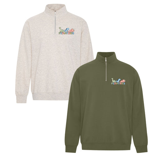 Pediatric Dino Unisex ¼ Zip